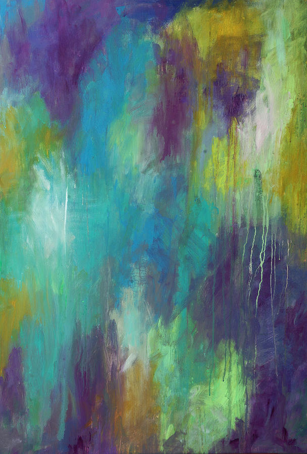 Spring Painting - Visions of Spring by Kristen Fagan