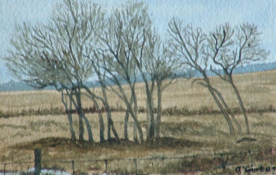 Landscape Painting - Visitors by Lynn ACourt