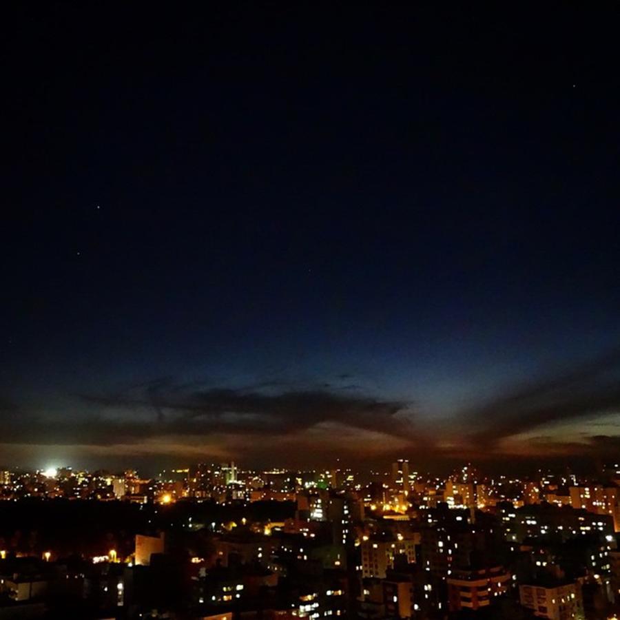 Instagram Photograph - Vista Noturna Para Parte Da Zona Sul De by Kiko Lazlo Correia