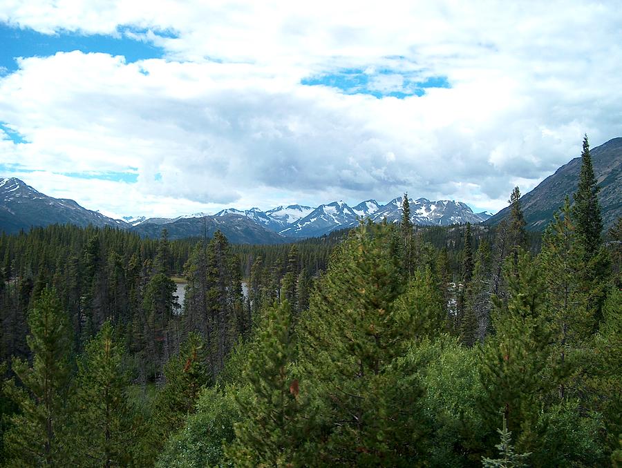 Alaska Photograph - Vistas Along the Alcan by Janet Hall Alaska Photograph - Vistas Along the Alcan by Janet Hall