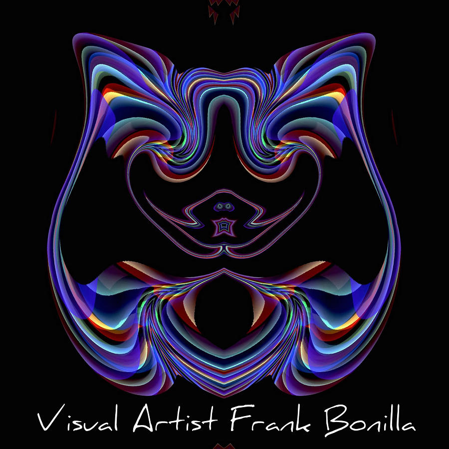 Visual Artist Frank Bonilla Logo Digital Art by Frank Bonilla - Fine ...