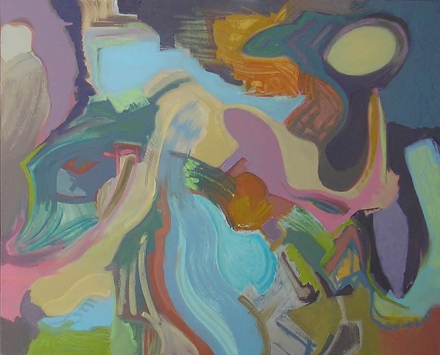 Abstract Painting - Visual Jazz #18 by Philip Rader