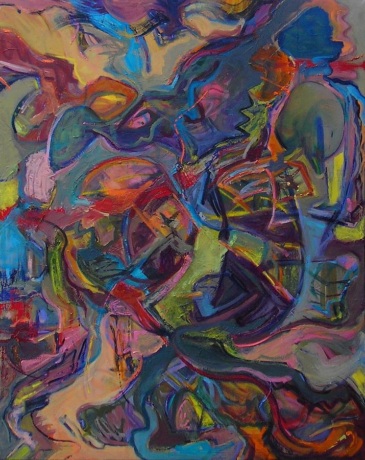 Visual Jazz #8 Painting by Philip Rader - Fine Art America