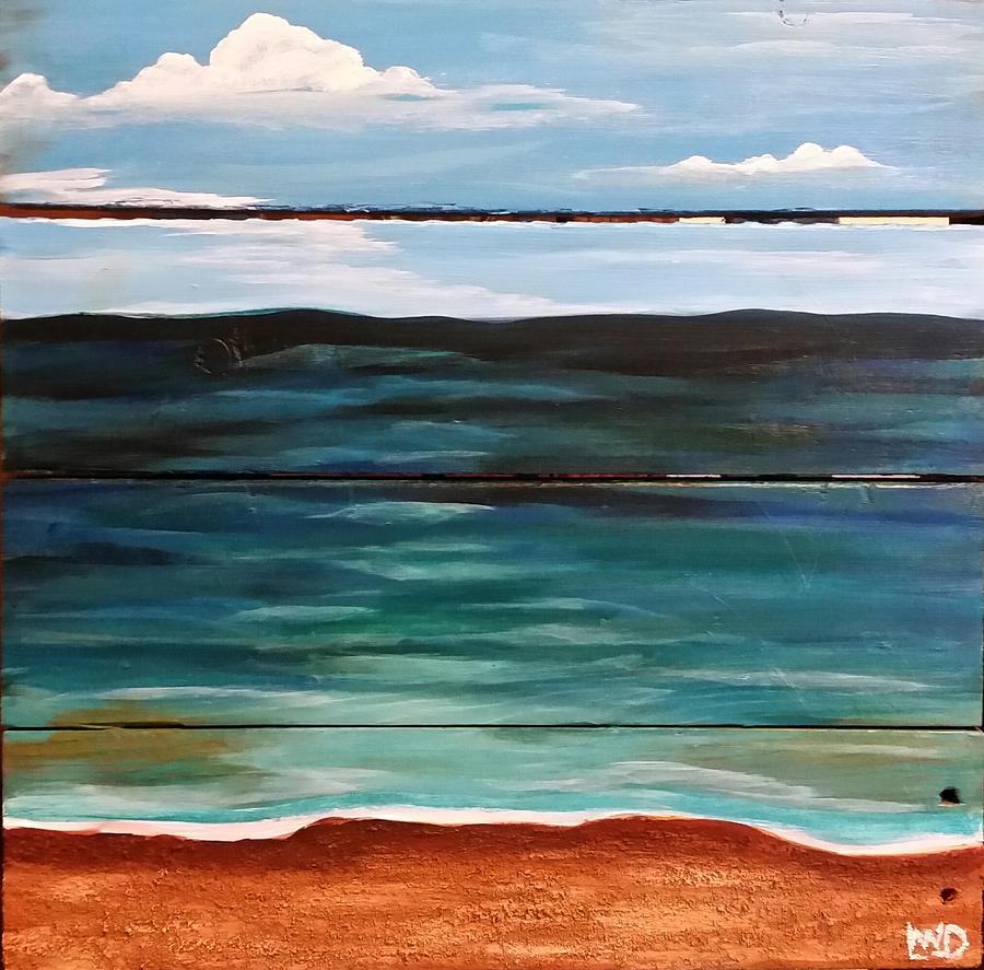 Vitamin Sea Painting by Leslie Doyle - Fine Art America