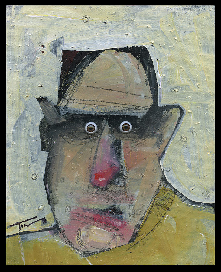 Vito with eyes Painting by Tim Nyberg