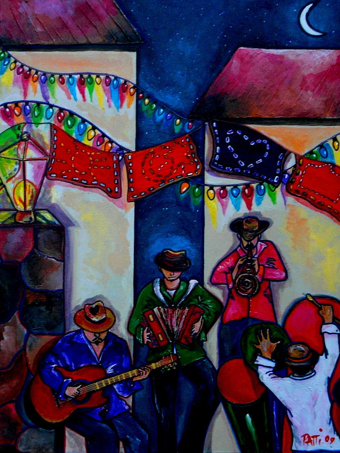 Viva La Musica Painting by Patti Schermerhorn