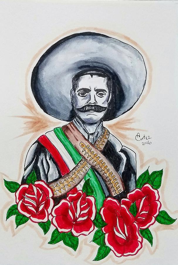 Viva Zapata Drawing by Art by Angel C - Fine Art America