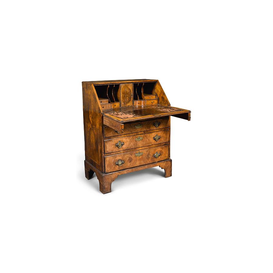 VIVIENS WRITING BUREAU  18th century Made circa 1750.L Painting by Celestial Images
