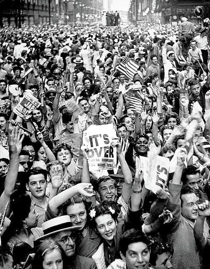 VJ Day Times Square number 2 New York City Photograph by David Lee Guss ...