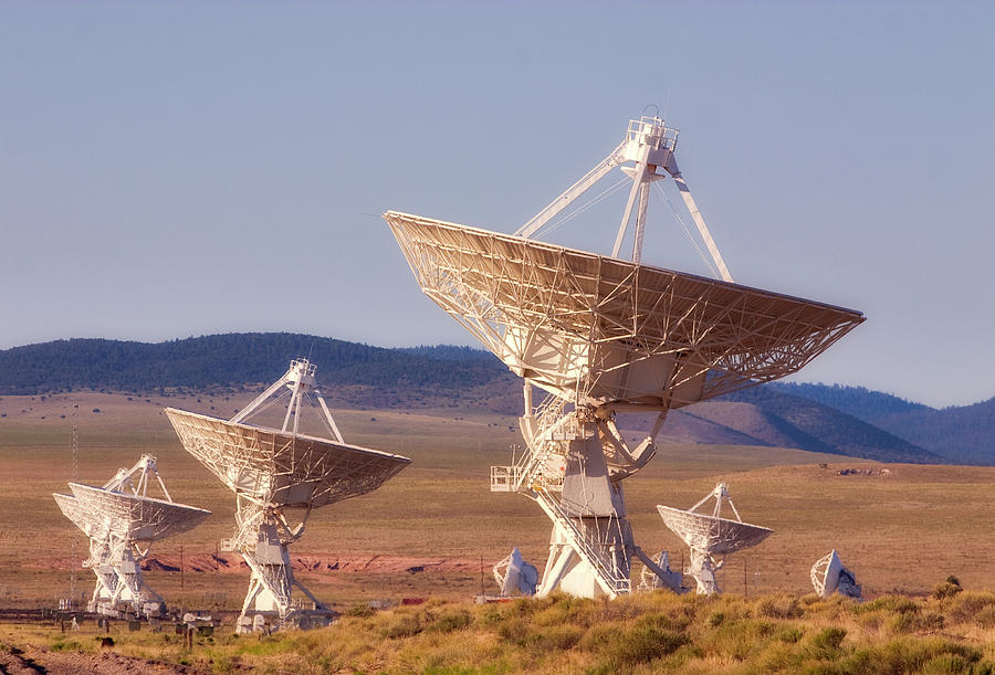 VLA Radio Telescopes - Socorro -  NM Photograph by Steven Ralser