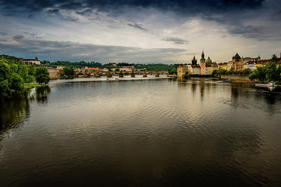 Vltava River Photograph by M G Whittingham