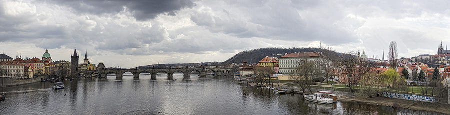 Vltava River Scene Photograph by Heather Applegate