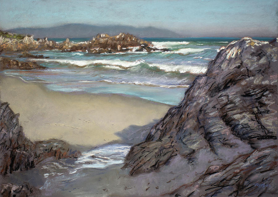 Voelklip Beach Painting by Christopher Reid