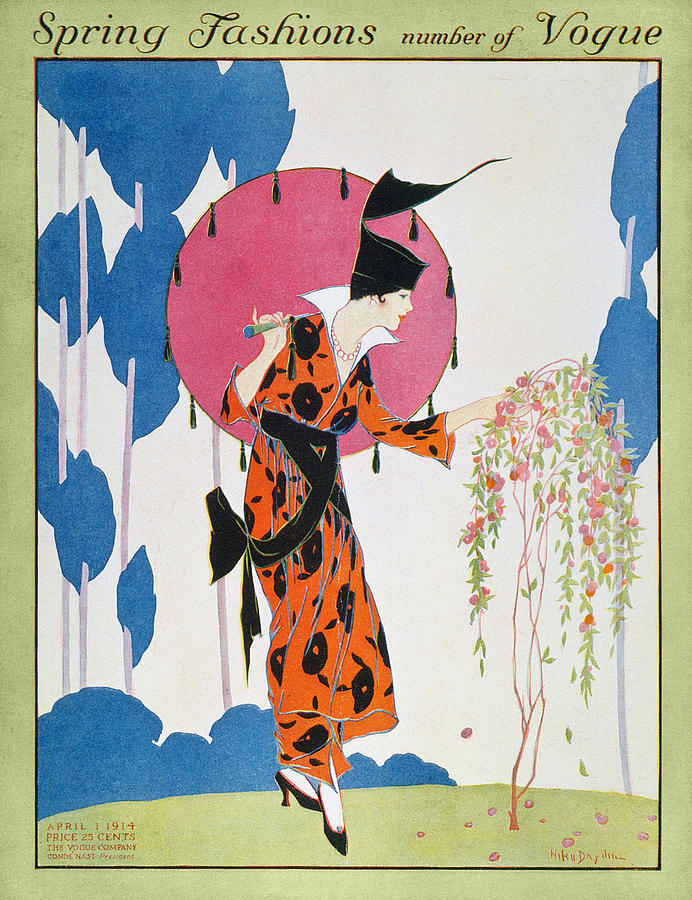 Vogue Magazine Cover, 1914 Drawing by Granger - Fine Art America