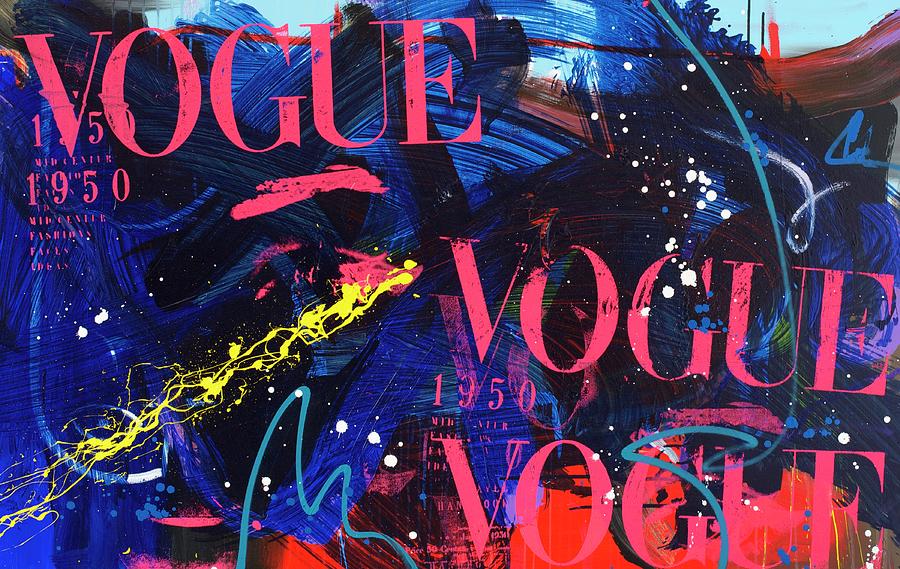 Vogue Vogue Vogue Painting by Shane Bowden