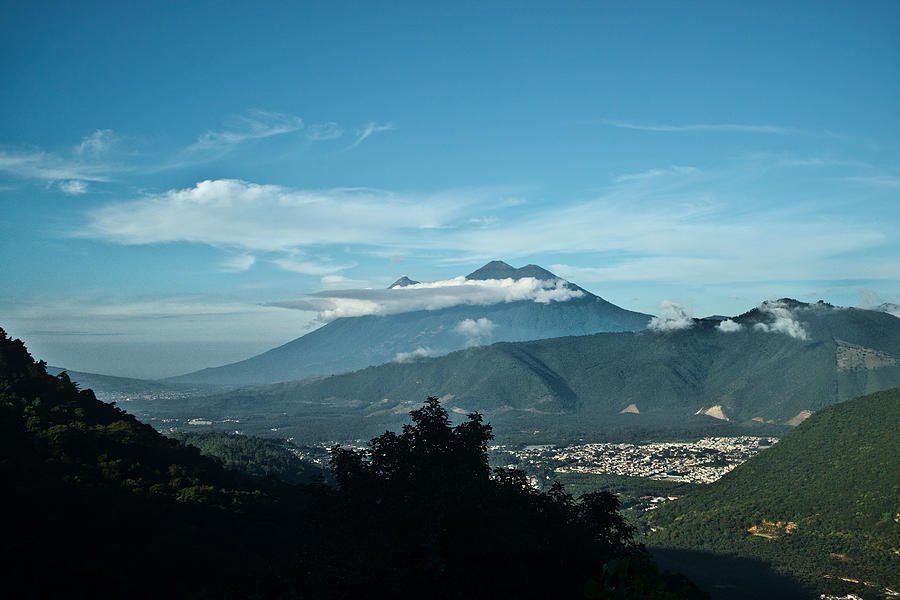 Mountain Photograph - Volcan de Agua Antiqua Gutemala 3 by Douglas Barnett
