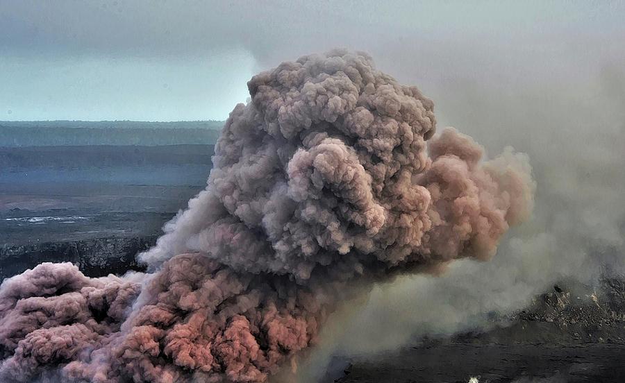 Volcanic Ash Cloud Photograph by Heidi Fickinger
