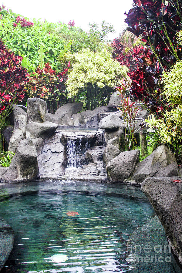 Volcanic Hot Tubs In Costa Rica Photograph By William E Rogers Fine