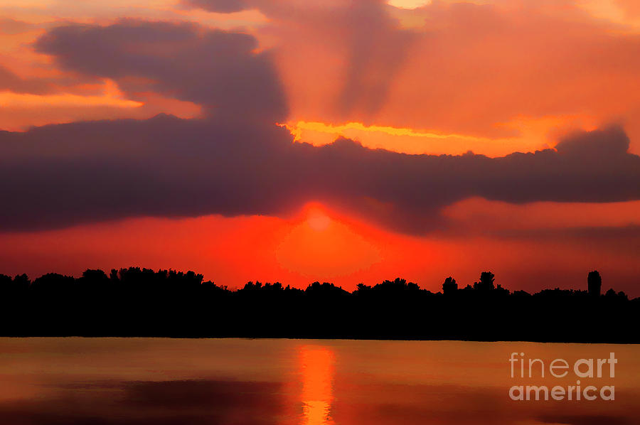 Volga Sunset Photograph by Rick Bragan