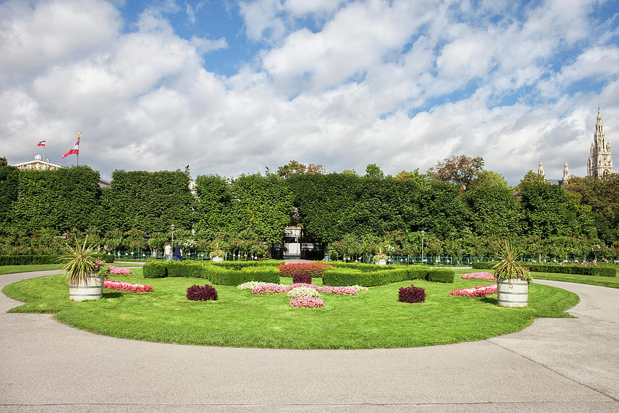 Volksgarten Garden in Vienna Photograph by Artur Bogacki