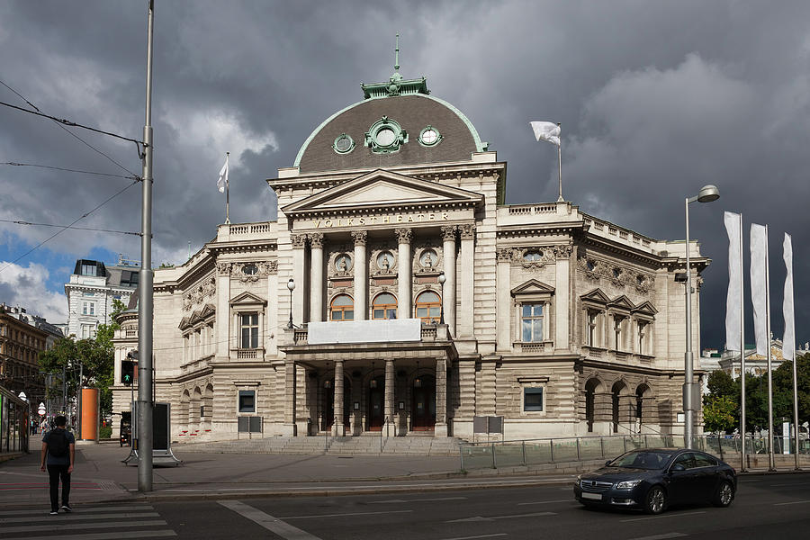 Volkstheater in Vienna Photograph by Artur Bogacki