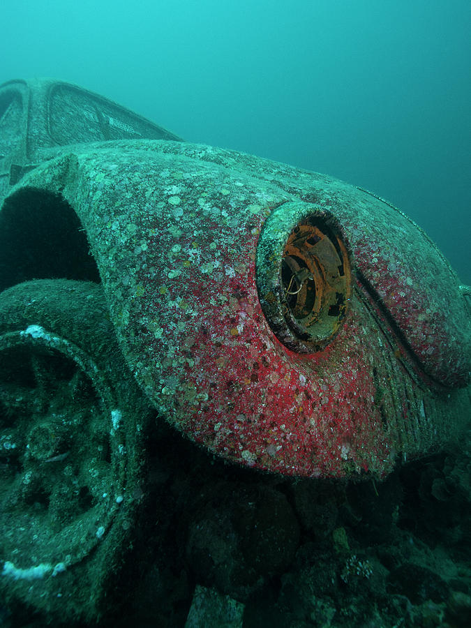 Volkswagen Beetle Underwater Photograph