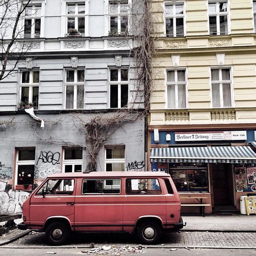 Vintage Photograph - Volkswagen T3 Bus D

#berlin by Berlinspotting BrlnSpttng