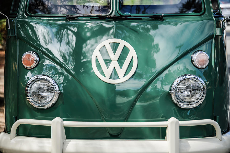 Volkswagen VW Bus -0108c Photograph by Jill Reger