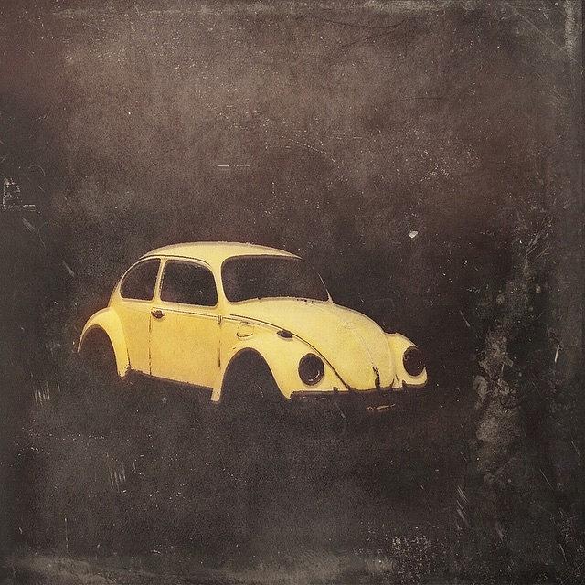 Vintage Photograph - #volkswagon #vintage #car #iphone6 by Judy Green