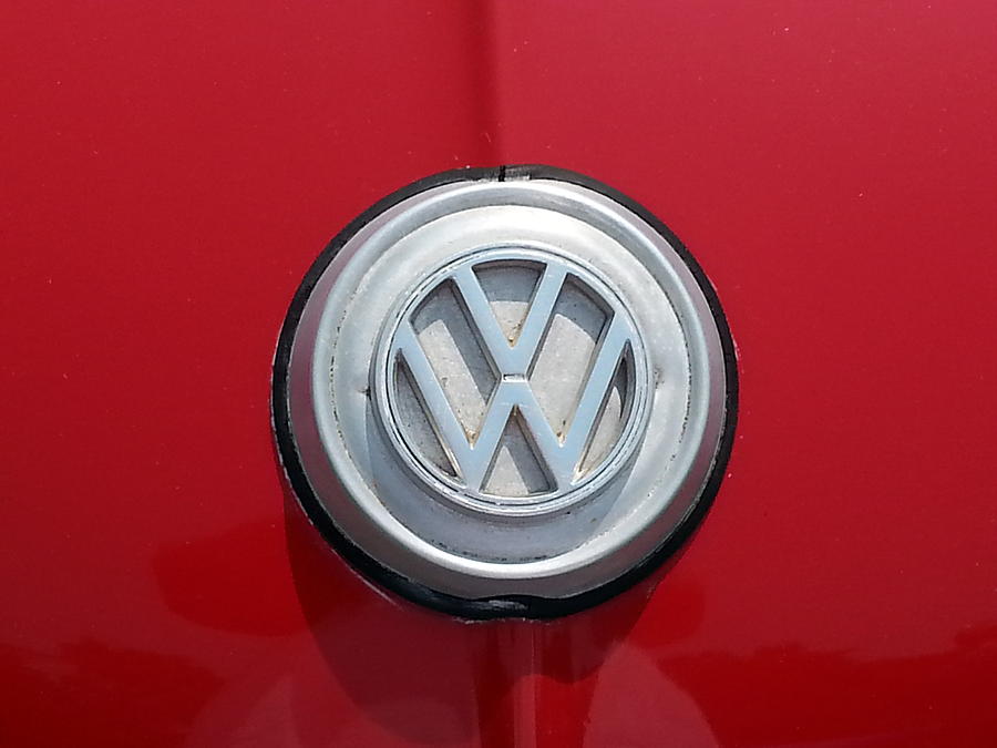 Volkswagen Emblem Photograph