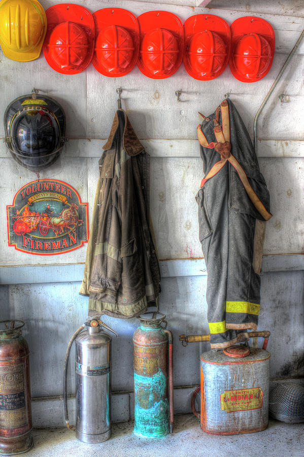 Volunteer Fireman Photograph by Lorraine Baum