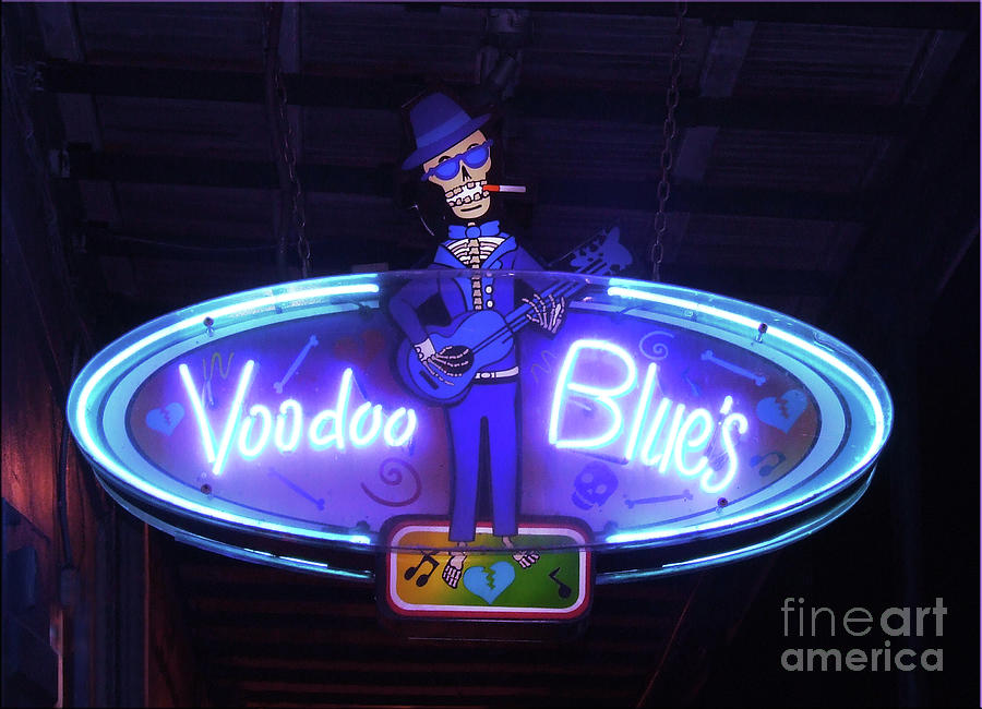 Voodoo Blues Photograph by Frances Ann Hattier