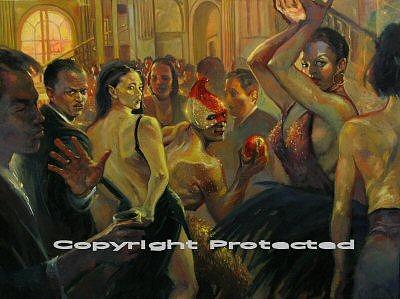 Figurative Painting - Voodoo Zoo by Ron Anderson Figurative Painting - Voodoo Zoo by Ron Anderson