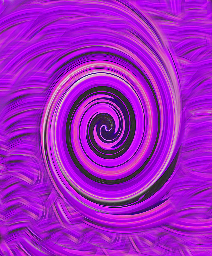 Vortex Abstract Art No. 10 Photograph by John R Bryant