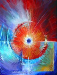 Vortex Painting by James Hill