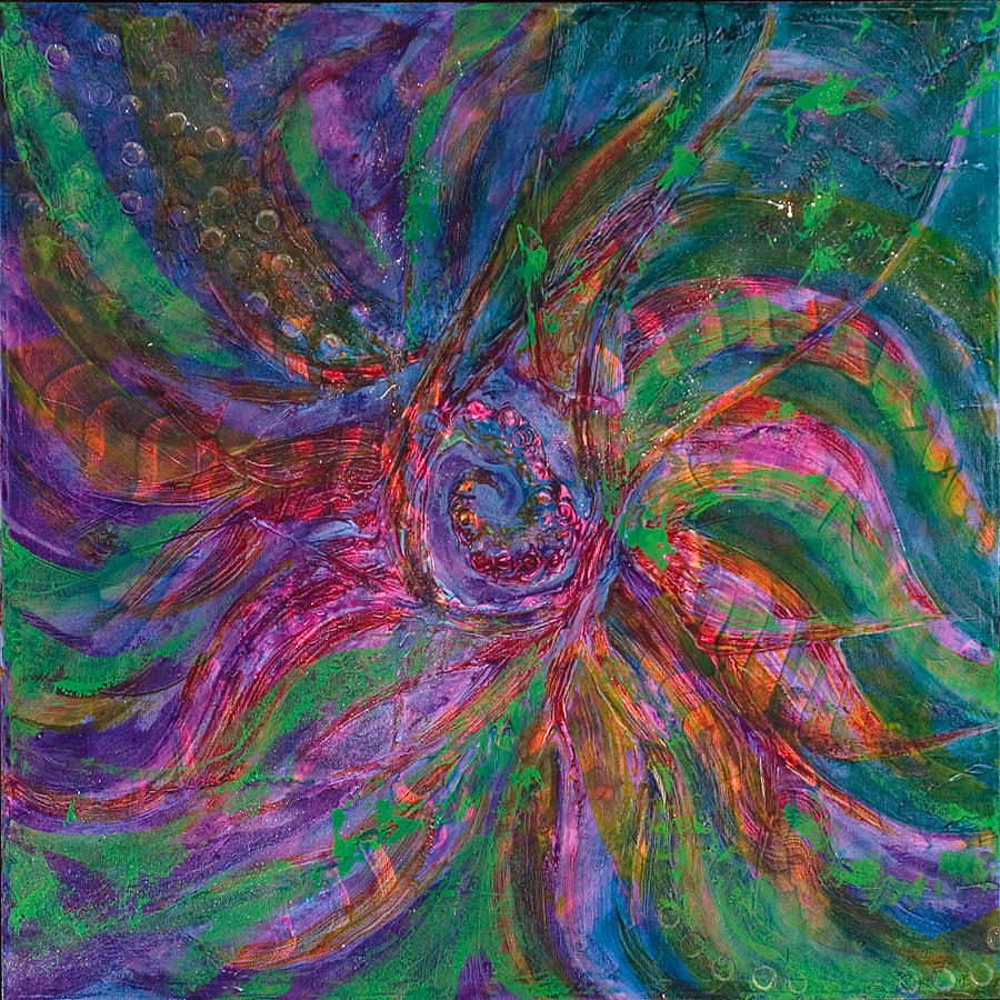 Vortex Painting by Jeffrey Allyn - Fine Art America