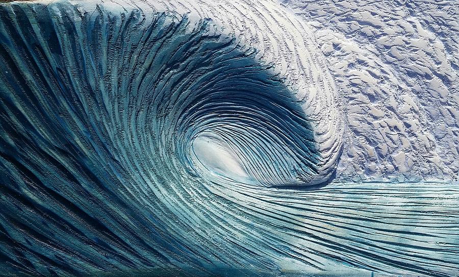 Wave Painting - Vortex by Nathan Ledyard