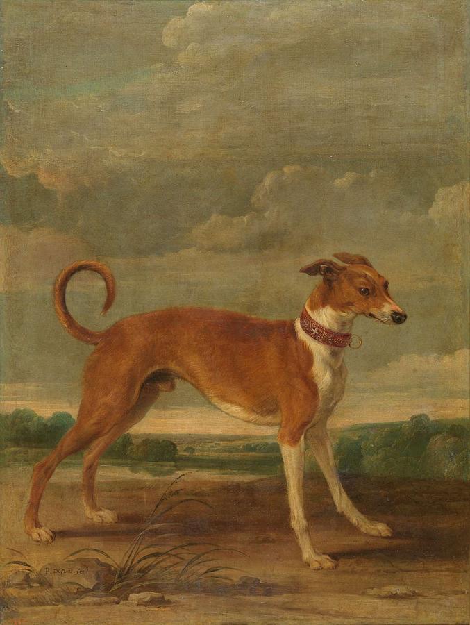 Nature Painting - VOS, PAUL DE 1596, 1678 A dog 1636 - 1638. by Vos Paul De