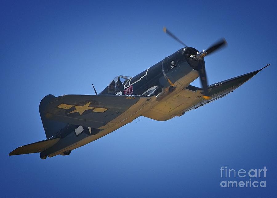 Vought F4U Corsair No. 29 to Angels Eleven Photograph by Gus McCrea