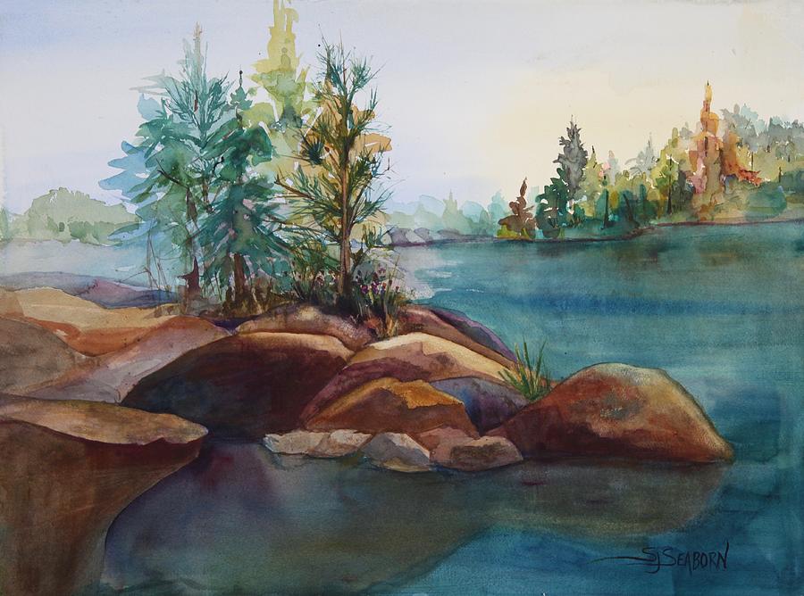 Voyageurs Painting by Susan Seaborn