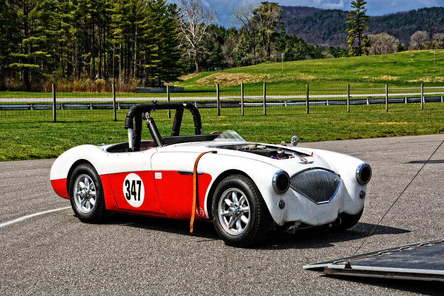 VSCCA Austin Healey 347 Photograph by Mike Martin