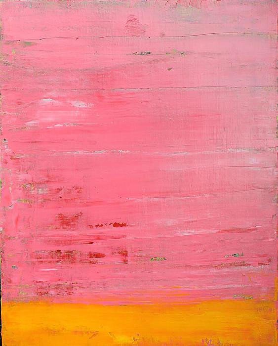  PINK Oil on board 16 x 20 Painting by Randy Zipper