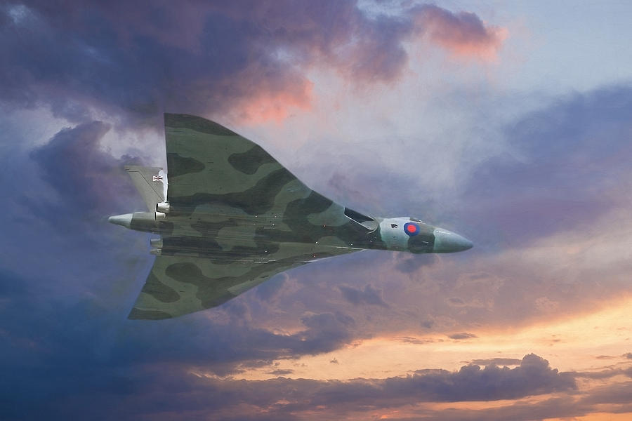 Vulcan Bomber 2 Digital Art by Roy Pedersen