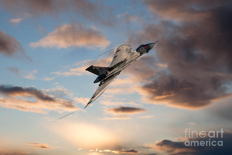 Vulcan Climb Out Digital Art by Airpower Art