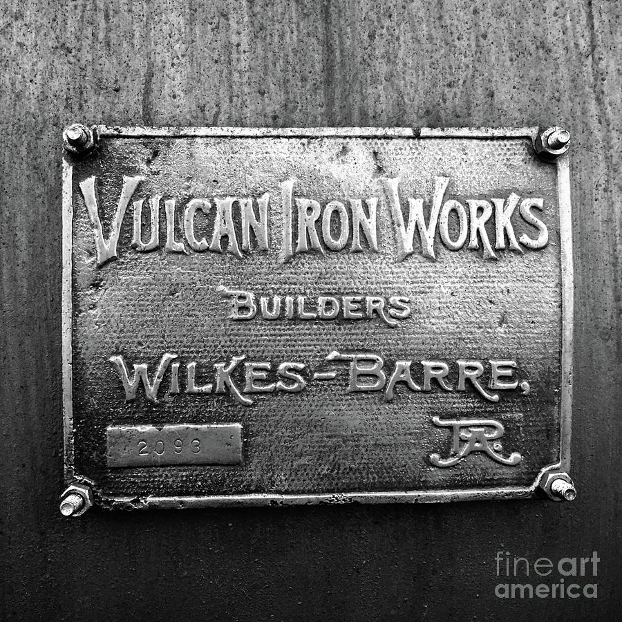Vulcan Ironworks Badge Photograph by Jason Freedman