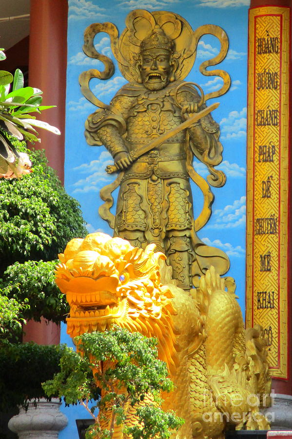 Vung Tau Pagoda 9 Photograph by Randall Weidner