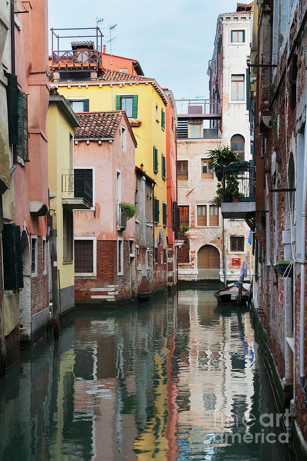 Venice Houses Photograph by Anastasy Yarmolovich