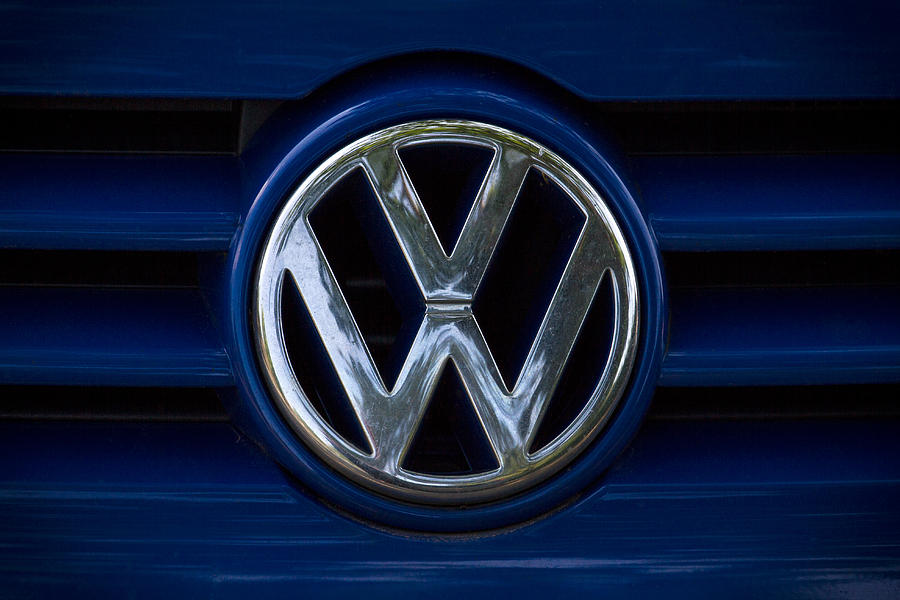 VW Badge Photograph by Clare Bambers