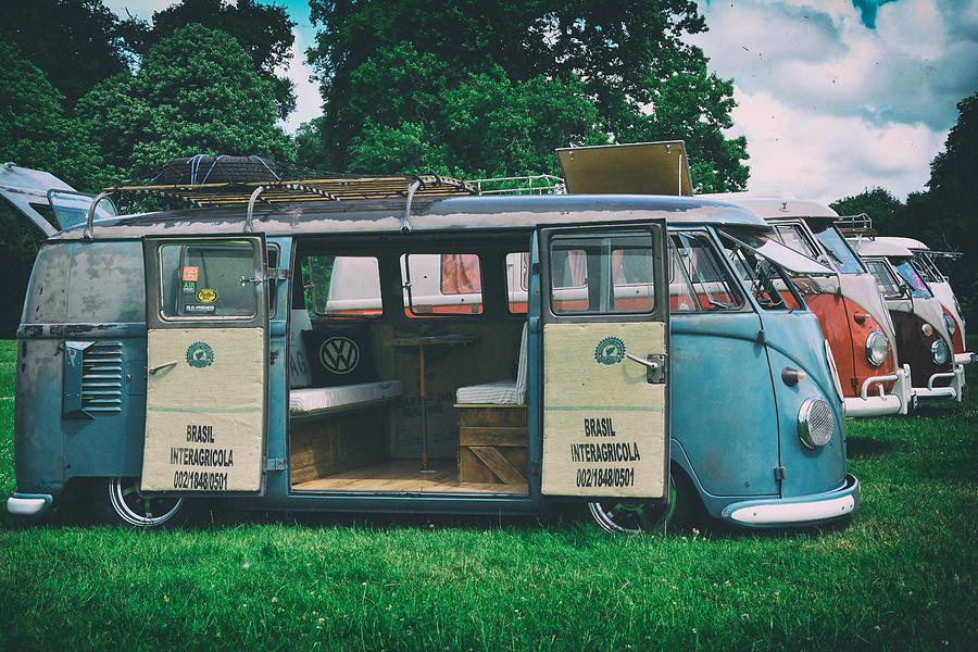 VW Bus Collection Photograph by Jason Green