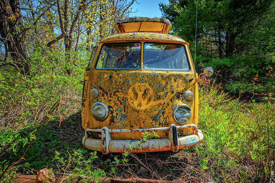 Car Photograph - VW Bus by Rick Berk